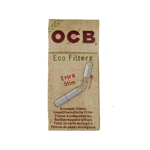 Accesorii tutun Filtre pentru rulat tigari OCB Extra Slim Biodegradabil -Merlin.ro