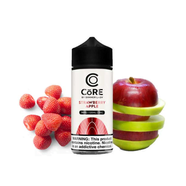 Lichid Tigara Electronica Dinner Lady Core Strawberry Apple 120ml