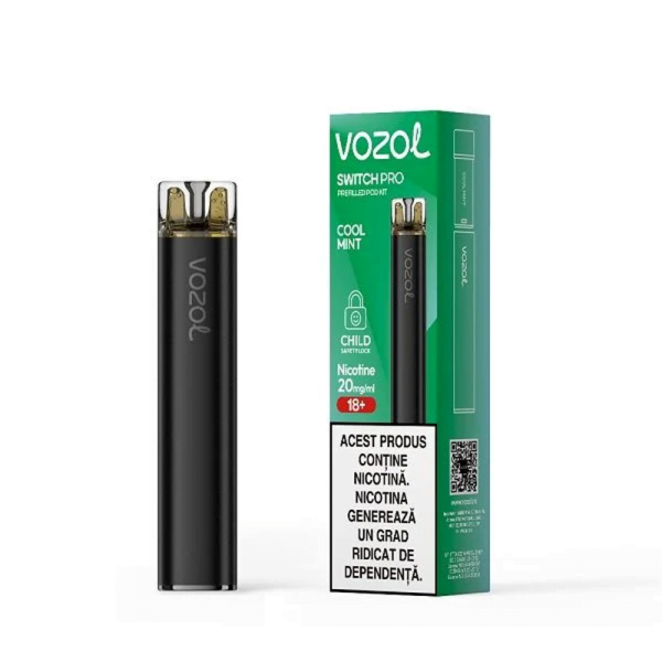 Kit Tigara Electronica Vozol Switch Pro 800puff Cool Mint 2%Nicotina
